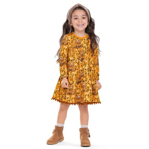 VESTIDO INFANTIL - FEMININO - TAMANHO 4 AO 8 #6000470 - NANAI