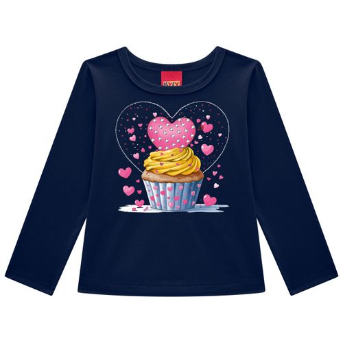 BLUSA INFANTIL -  FEMININA - TAMANHO 4 AO 8 # 1001520 - KYLY