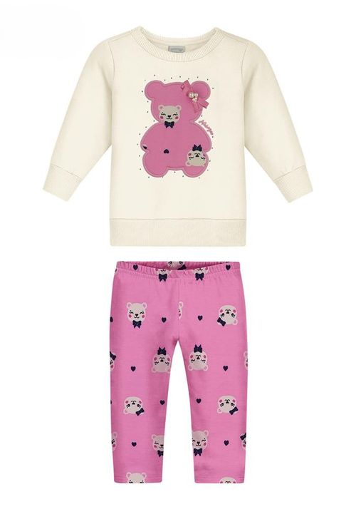 CONJUNTO FEMININO -  INFANTIL -  TAMANHO P AO G #A8111 - LUNENDER ALAKAZOO