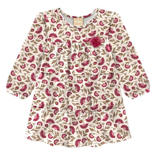 VESTIDO INFANTIL -  FEMININO - TAMANHO 4 AO 8 #2001465 - MILON