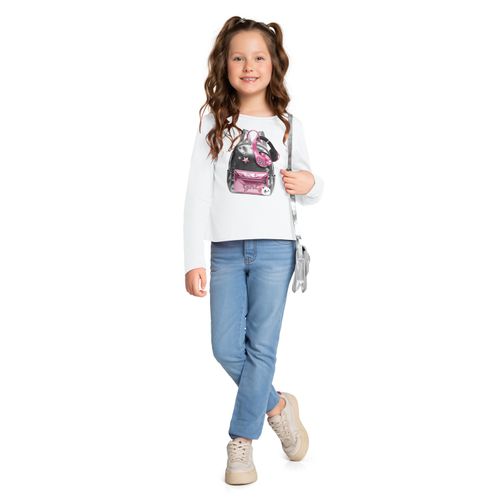 BLUSA INFANTIL - FEMININA - TAMANHO 4 AO 8 # 1001542 - KYLY
