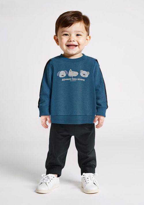 CONJUNTO MASCULINO -  INFANTIL -  TAMANHO P AO 3 #A8004 - LUNENDER ALAKAZOO