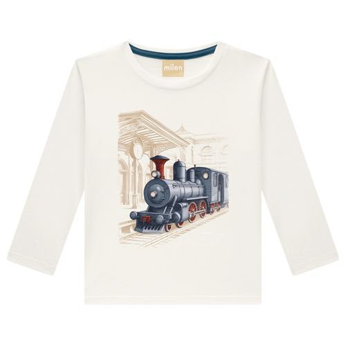 CAMISETA INFANTIL -  MASCULINA - TAMANHO 4 AO 8 # 2001517 - MILON
