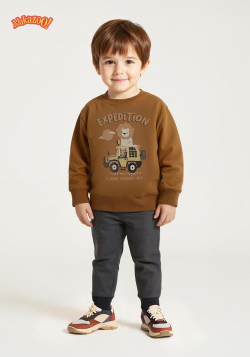 CONJUNTO MASCULINO -  INFANTIL -  TAMANHO 2 AO 3 # A8030 - LUNENDER ALAKAZOO