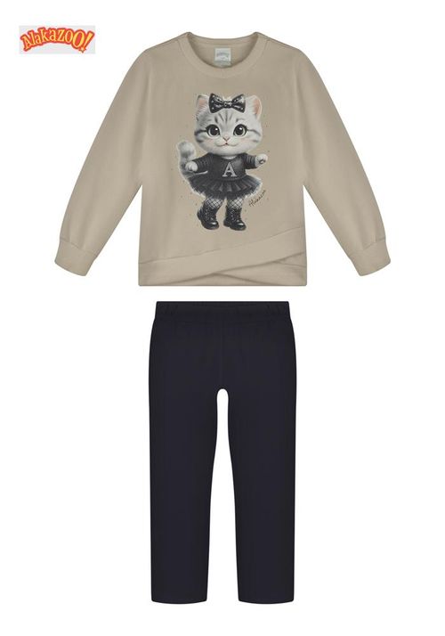 CONJUNTO FEMININO -  INFANTIL -  TAMANHO 1 # A8127 - LUNENDER ALAKAZOO