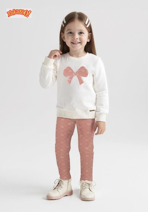 CONJUNTO FEMININO -  INFANTIL -  TAMANHO 2 AO 3 # LUNENDER ALAKAZOO