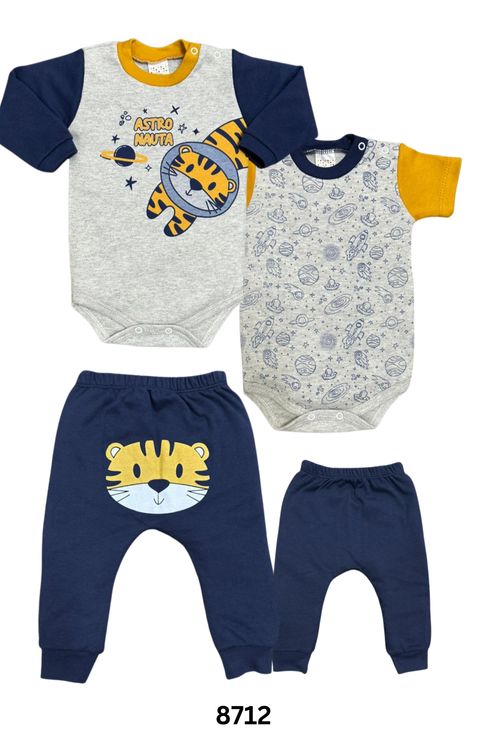 KIT BODY + CULOTE  - 3 PEÇAS - TAMANHO P AO EG # 8712 - PETUTINHA