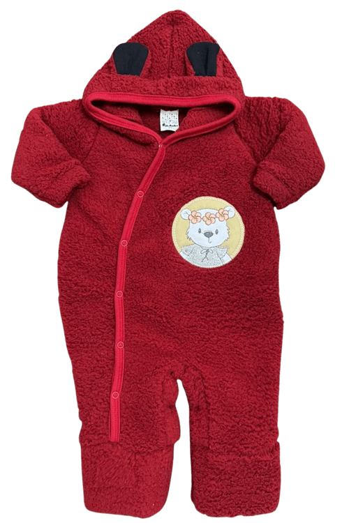 MACACÃO LONGO SHERPA - FEMININO - TAMANHO RN AO G # 2637 - PETUTINHA