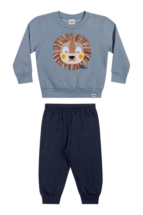 CONJUNTO MASCULINO - INFANTIL - TAMANHO 1 AO 3 # 201381 - ELIAN