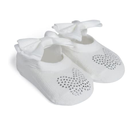 MEIA SAPATILHA STRASS - TAMANHO RN # 0301556 - PIMPOLHO