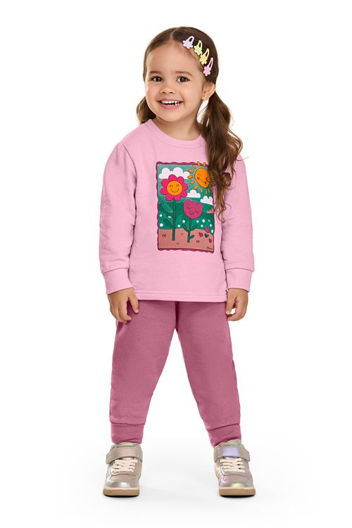 CONJUNTO FEMININO - INFANTIL - TAMANHO 1 AO 3 # 232340 - ELIAN