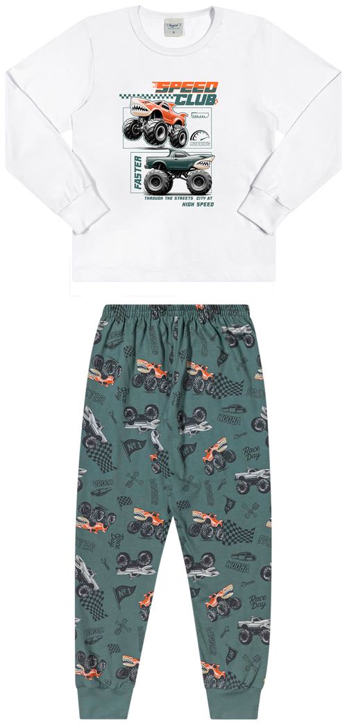 PIJAMA INFANTIL  -  TAMANHO 4 AO 14 #00124 - ANGERÔ