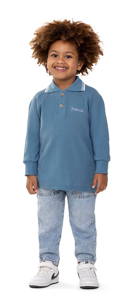 CAMISA MANGA LONGA  INFANTIL -  TAMANHO 4 AO 8 #21631 - ANGERÔ