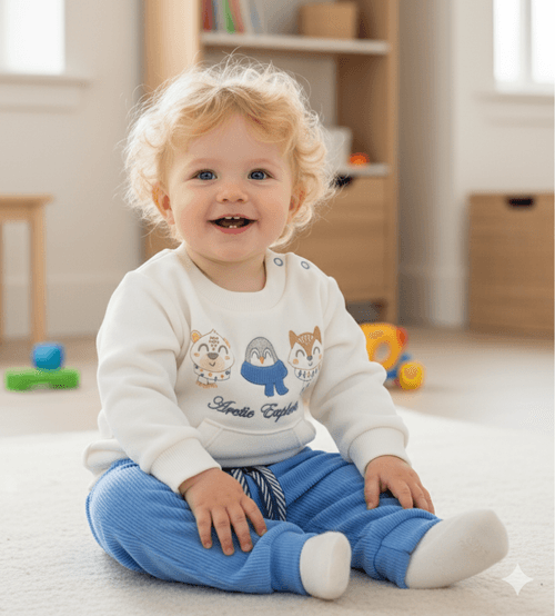 CONJUNTO INFANTIL  - TAMANHO P AO G # 26228 - PRESENTE DE ANJO