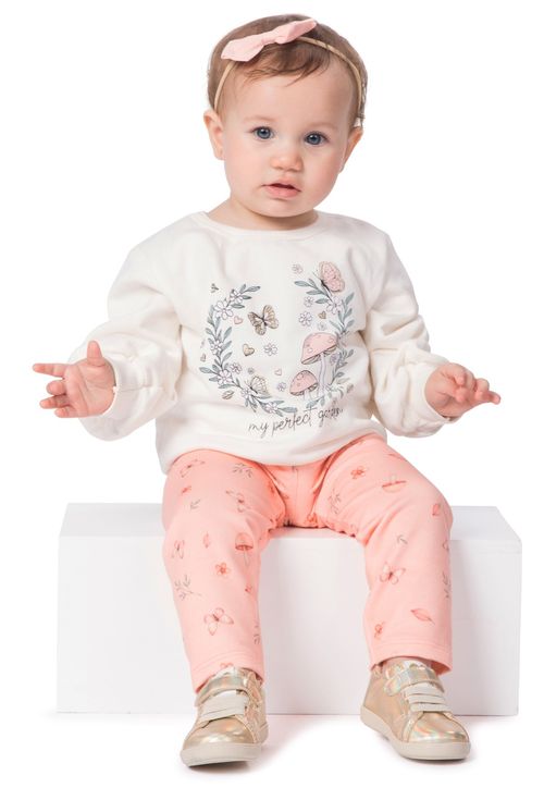 CONJUNTO INFANTIL - TAMANHO  P AO 3 #18603 - TEDDY