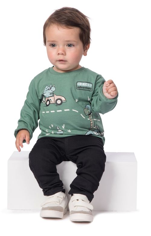 CAMISETA INFANTIL - TAMANHO 1 AO 3 #18671 - TEDDY