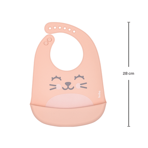 BABADOR EM SILICONE COM PEGA MIGALHAS # 18855 - BUBA
