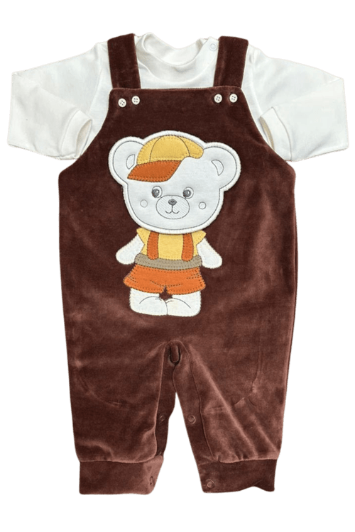 MACACÃO LONGO PLUS - MASCULINO - TAMANHO RN AO G # 2638 - PETUTINHA