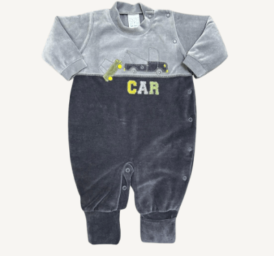 MACACÃO LONGO PLUS - MASCULINO - TAMANHO RN AO G # 2640 - PETUTINHA