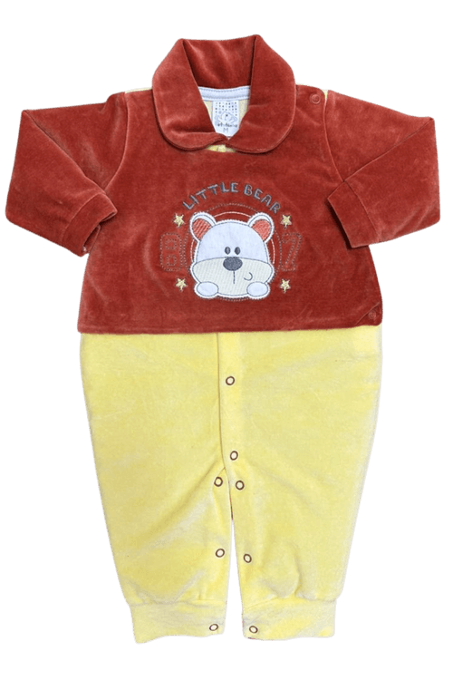 MACACÃO LONGO PLUS - MASCULINO - TAMANHO RN AO G # 2642 - PETUTINHA
