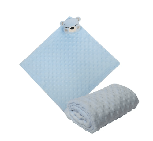 KIT MANTA E NANINHA FLEECE - 2 PEÇAS # 0702 - EVERLY