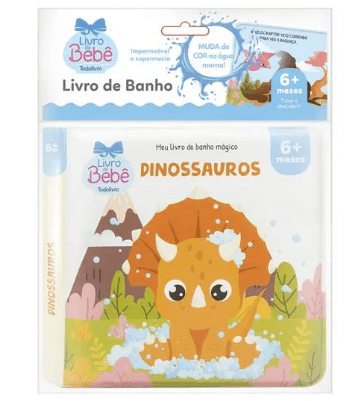 MEU LIVRO DE BANHO MÁGICO - DINOSSAUROS # 660720 - TODOLIVRO