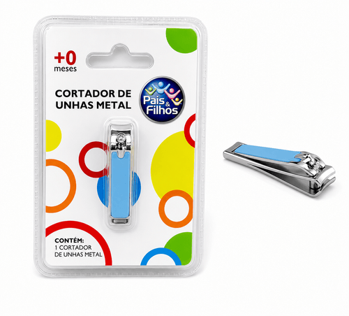 CORTADOR DE UNHAS METAL # 7845 - GALA PAIS & FILHOS
