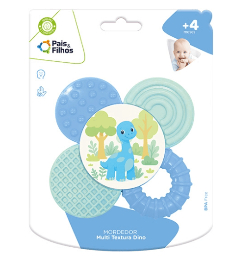 MORDEDOR DINO - MULTI TEXTTURA # 793854 - GALA PAIS&FILHOS