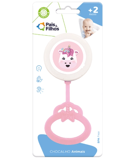 CHOCALHO UNICORNIO # 793856 - GALA PAIS&FILHOS