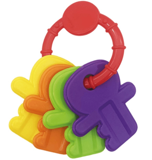 CHOCALHO CHAVEIRO - MULTICOLOR # 793859 - GALA PAIS&FILHOS