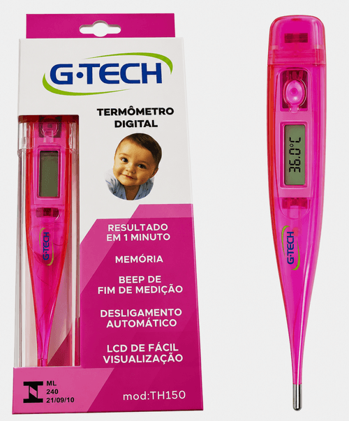 TERMÔMETRO CLÍNICO DIGITAL # THGTH150R_S - ACCUMED
