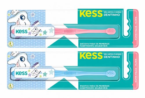 ESCOVA DENTAL KESS DENTINHO # 2100 - RICCA MAESTRAL