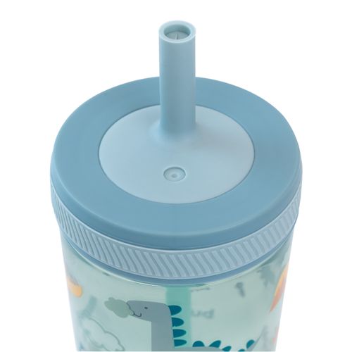 COPO COM CANUDO - DINO 400ML # 22399 - BUBA