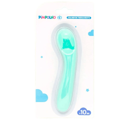 COLHER DE TREINAMENTO CURVA # 0009836 - PIMPOLHO