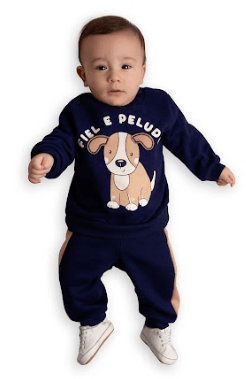 CONJUNTO MASCULINO INFANTIL - TAMANHO P AO G #8250 - BY GUS