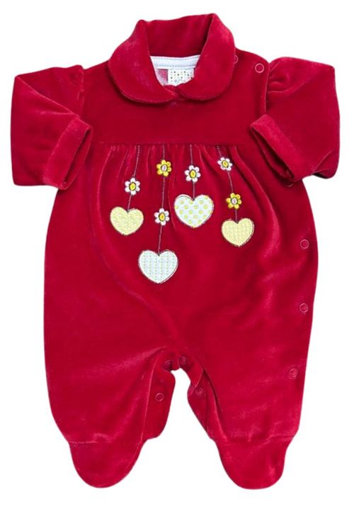 MACACÃO LONGO PLUSH - FEMININO - TAMANHO PP # 3319 - PETUTINHA