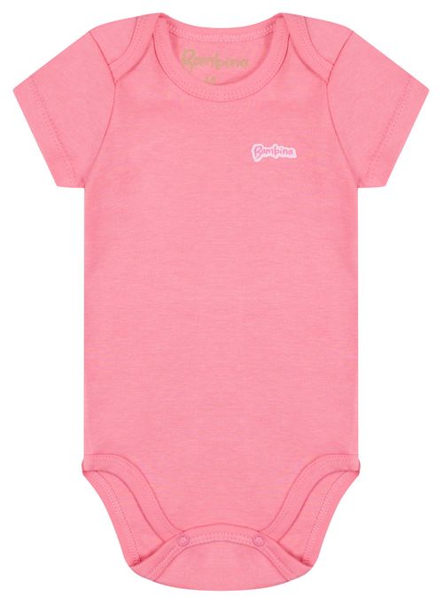 KIT BODY MANGA LONGA - 3 UNIDADES - TAMANHO RN AO G #00770 - BAMBINA E BAMBINO