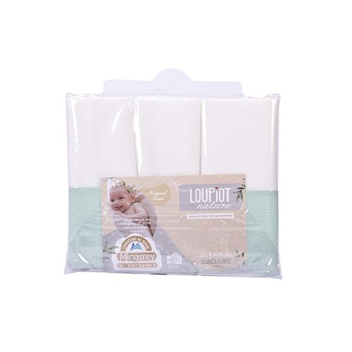 KIT SAQUINHO MATERNIDADE- 3 UNIDADES - LOUPIOT NATURE # 54-76 - MINASREY