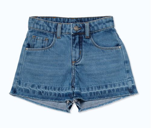 SHORT INFANTIL -  FEMININO  - TAMANHO 4 AO 8 #6489 - MANIA JEANS