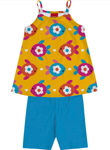 CONJUNTO FEMININO - INFANTIL - TAMANHO 1 #1001774 - KYLY