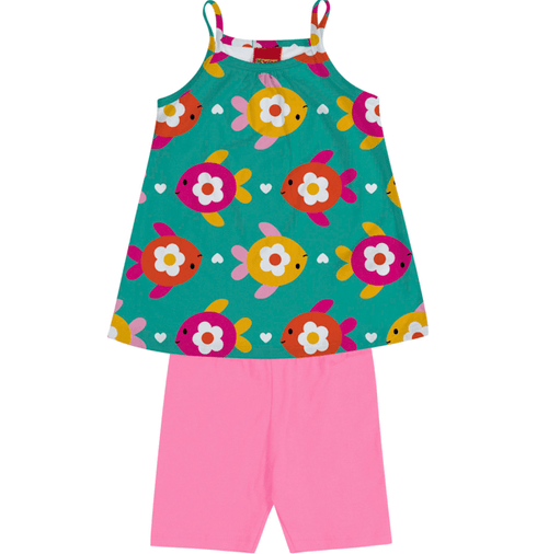 CONJUNTO FEMININO - INFANTIL - TAMANHO 1 #1001774 - KYLY