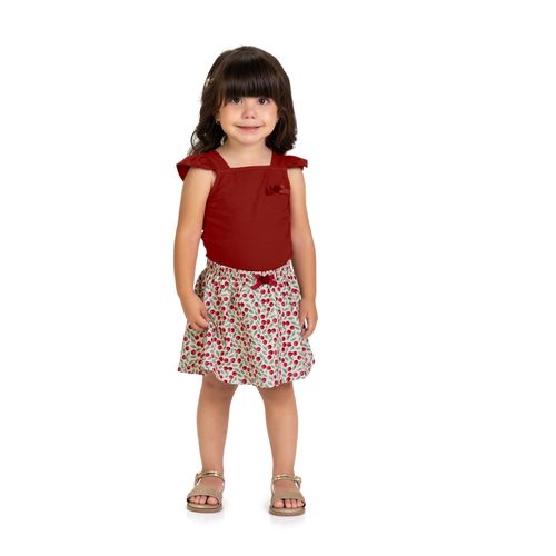 CONJUNTO INFANTIL - FEMININO - TAMANHO 1 # 2001741 - MILON