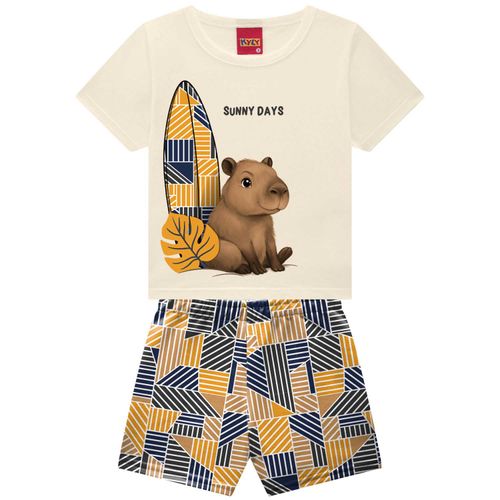 CONJUNTO INFANTIL -  MASCULINO - TAMANHO 1 AO 3 #1001870 - KYLY