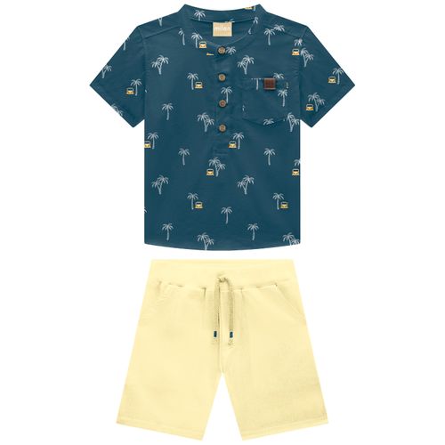 CONJUNTO MASCULINO -  INFANTIL - TAMANHO 1 # 2001800 - MILON