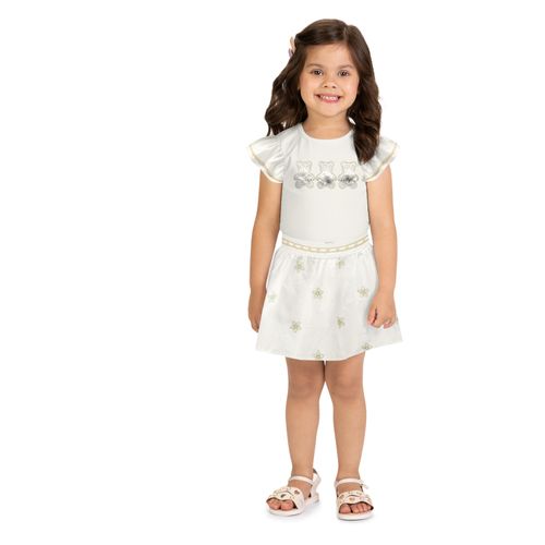 CONJUNTO FEMININO - INFANTIL  TAMANHO 4 AO 8 #2001934 - MILON