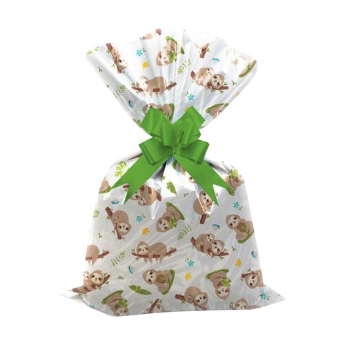 SAQUINHO PARA PRESENTE -  PREGUICINHA  - 25CMX35CM - 50 UNIDADES #1220-212 - GALA PAIS&FILHOS