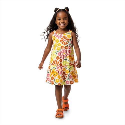 VESTIDO INFANTIL -  FEMININO - TAMANHO 1 AO 3 #1001804 - KYLY