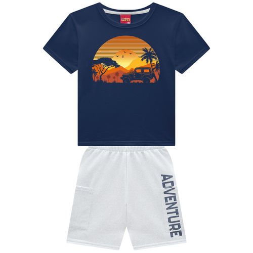 CONJUNTO INFANTIL - MASCULINO - TAMANHO 4 AO 8 # 1002021 - KYLY