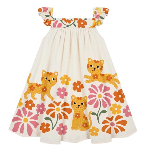 VESTIDO INFANTIL  -  FEMININO - TAMANHO 4 AO 8 # 1001805 - KYLY