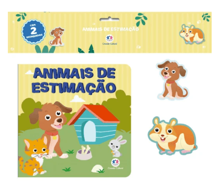 LIVRO ANIMAIS DE ESTIMAÇÃO # 12380 - CIRANDA CULTURAL